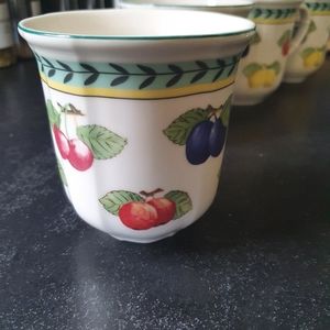 Villeroy and BochVilleroy & BochFrench Garden Fleurence Jumbo Mug 4 pcs like new